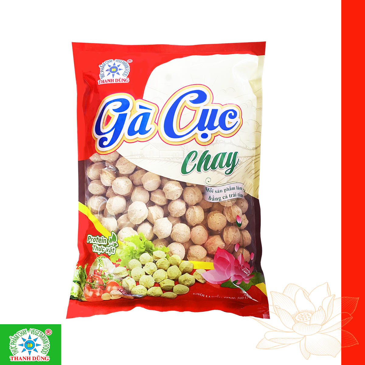 14. GÀ CỤC CHAY 14. Ga cuc chay Thanh Dung 500g 01