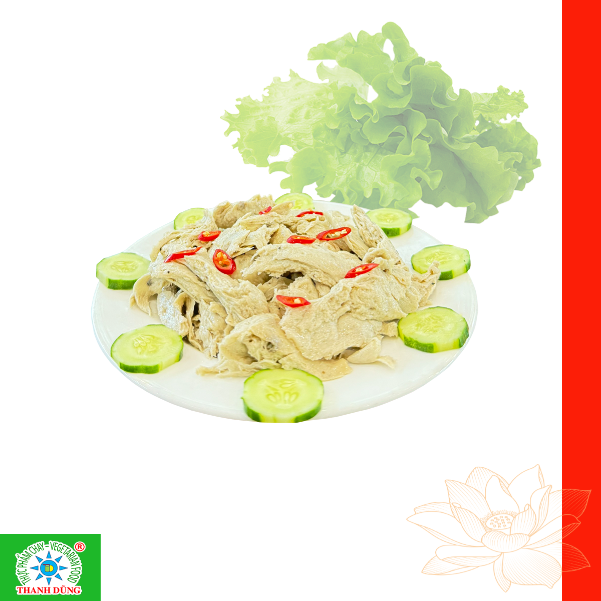 21. GÀ XÉ PHAY CHAY 500G 21. Ga xa phay chay