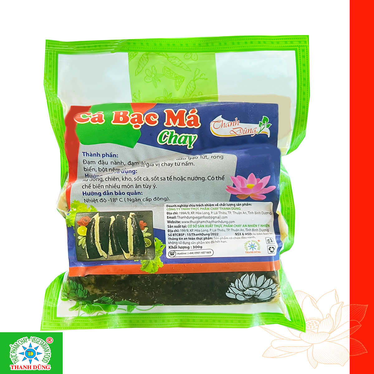 34.CÁ BẠC MÁ CHAY 34. Ca bac ma chay 300g 1