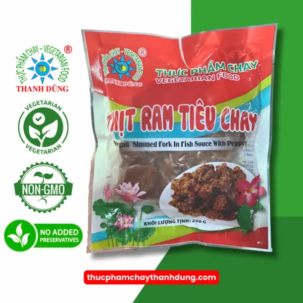 Thịt ram tiêu chay Thanh Dũng 250g