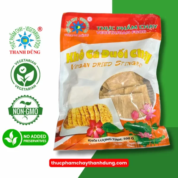 Khô cá đuối chay Thanh Dũng 500g