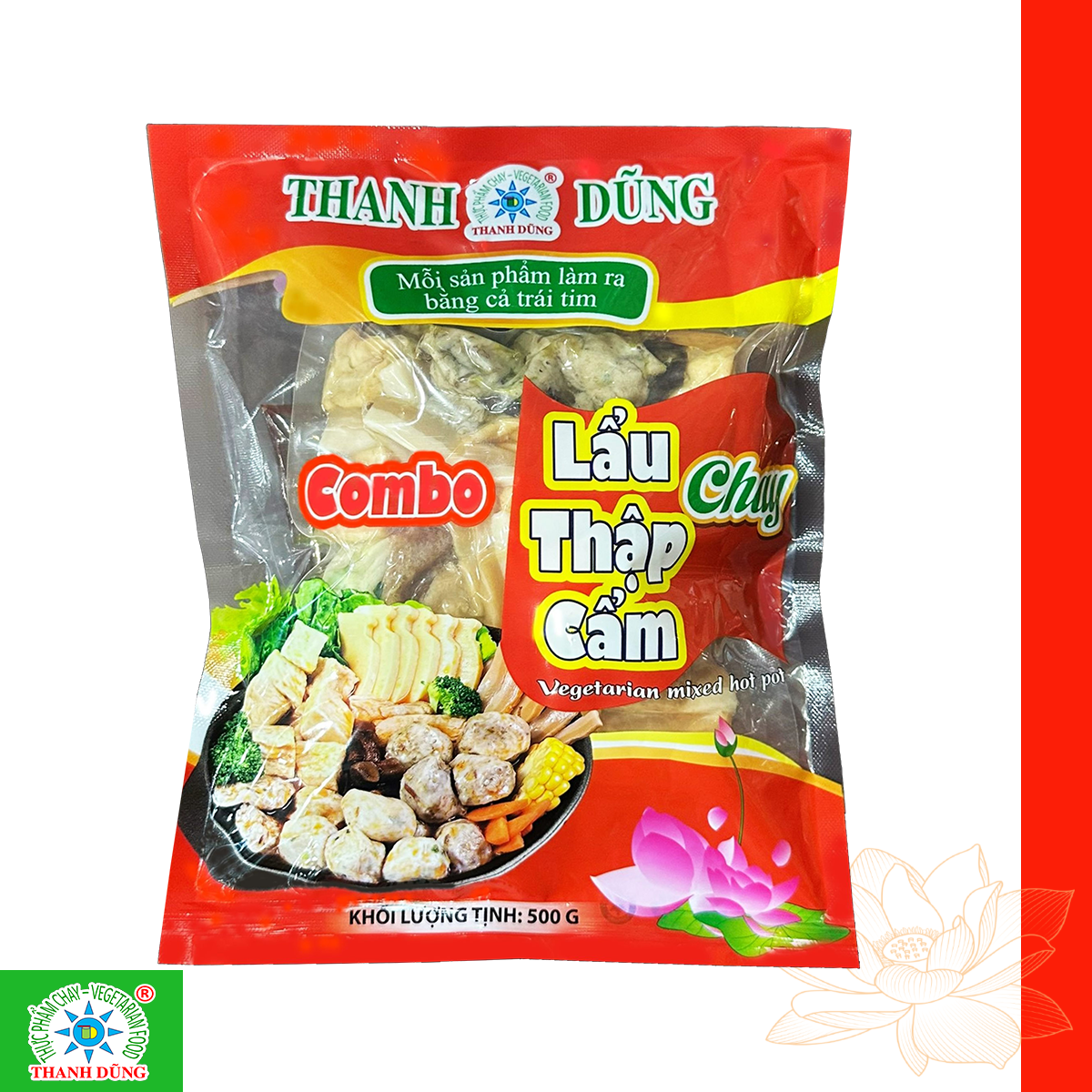64.COMBO LẨU THẬP CẨM CHAY 64. Combo lau thap cam chay 1