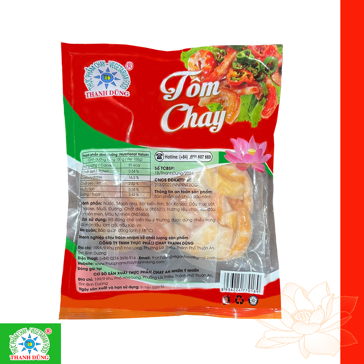 TÔM CHAY THANH DŨNG YP Tom chay 500g 2