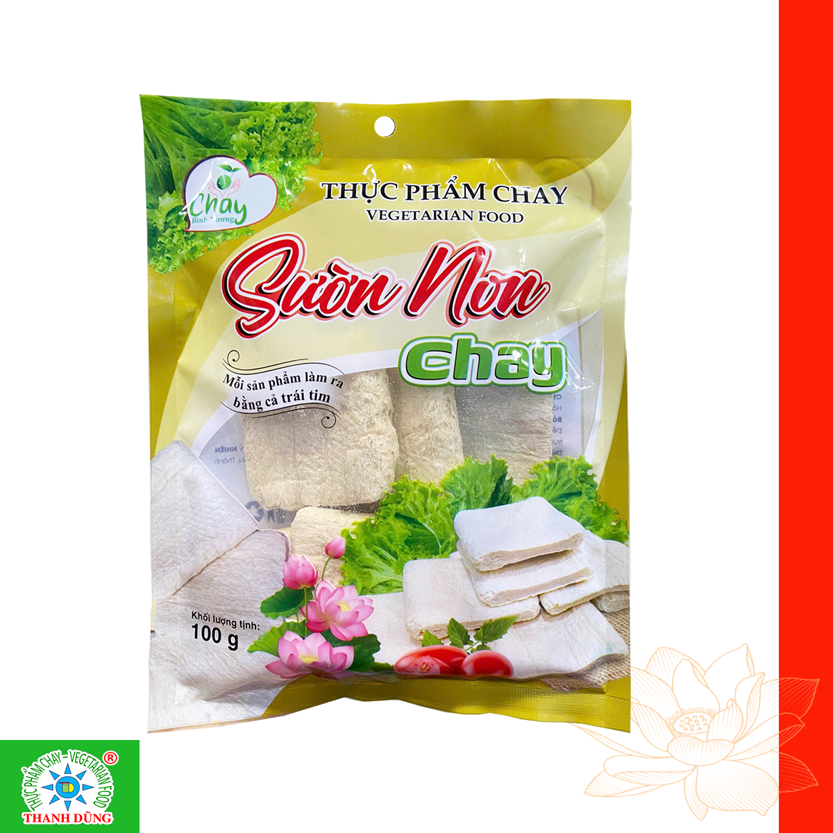 1.Sườn non chay- Bình Dương 1. Suon non chay BD 100g 1 1