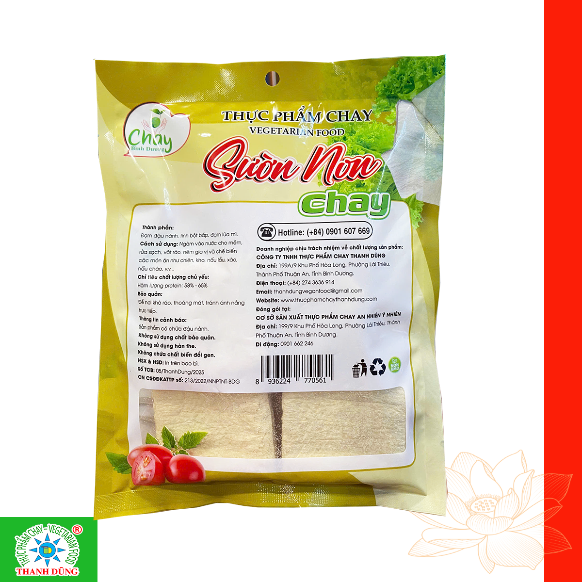 1.Sườn non chay- Bình Dương 1. Suon non chay BD 100g 2